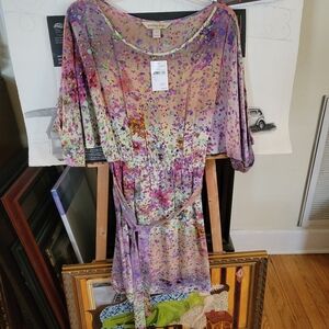 Presley Skye Multicolor Abstract Dress